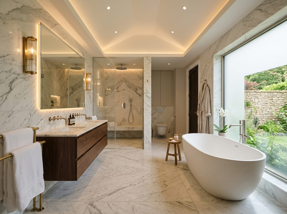 Custom Bathroom Renovation in New Baden
