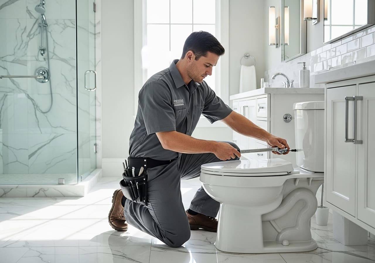 Toilet Repair & Installation in New Baden